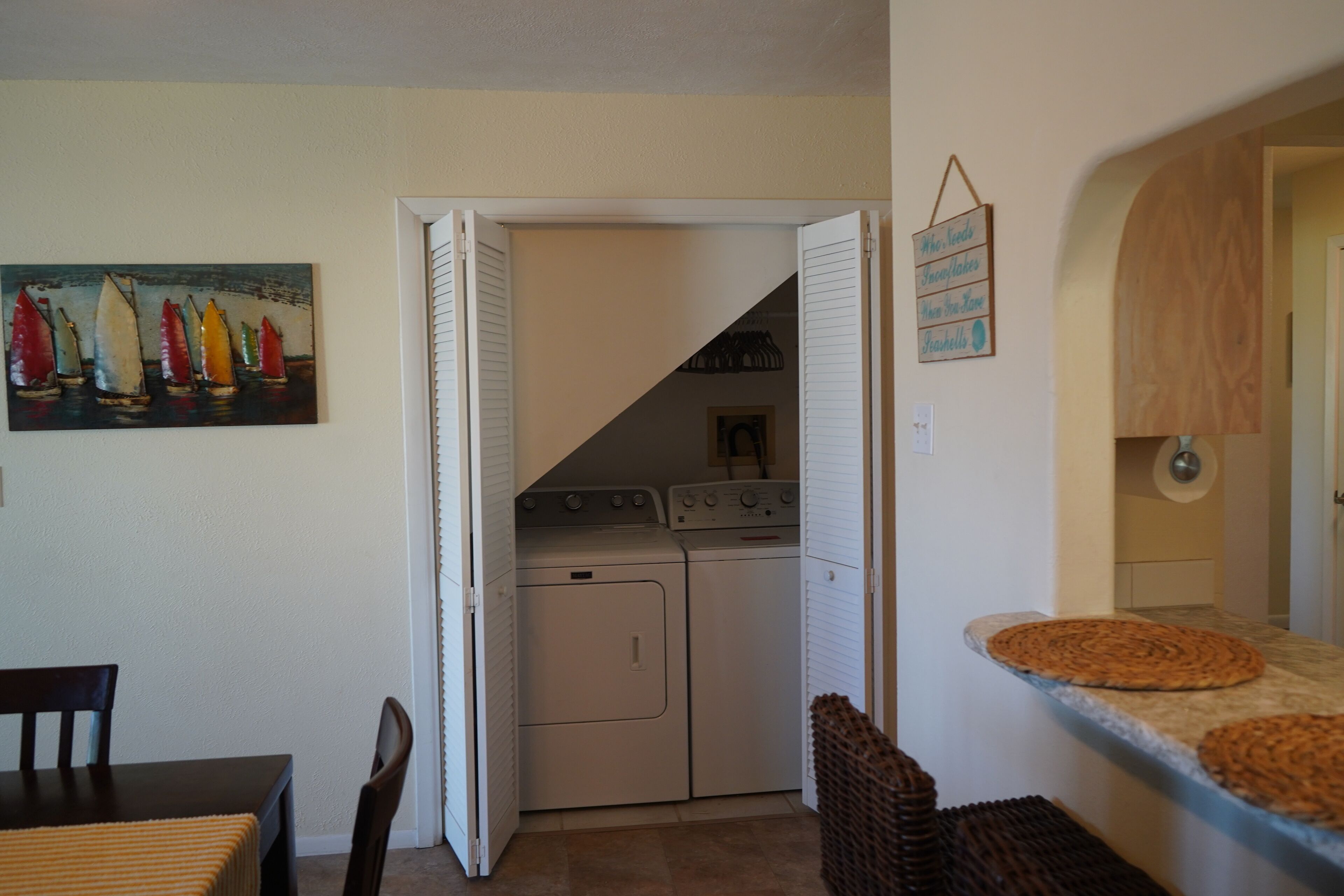 NEW LISTING! Large Townhome Sleeps 12, Is Along a Canal and Close to Beach