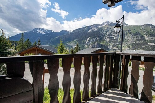 300m from resort center, Ground floor, balcony, parking, tv, ski locker, 35m², La Norma