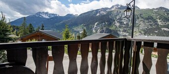 300m from resort center, Ground floor, balcony, parking, tv, ski locker, 35m², La Norma