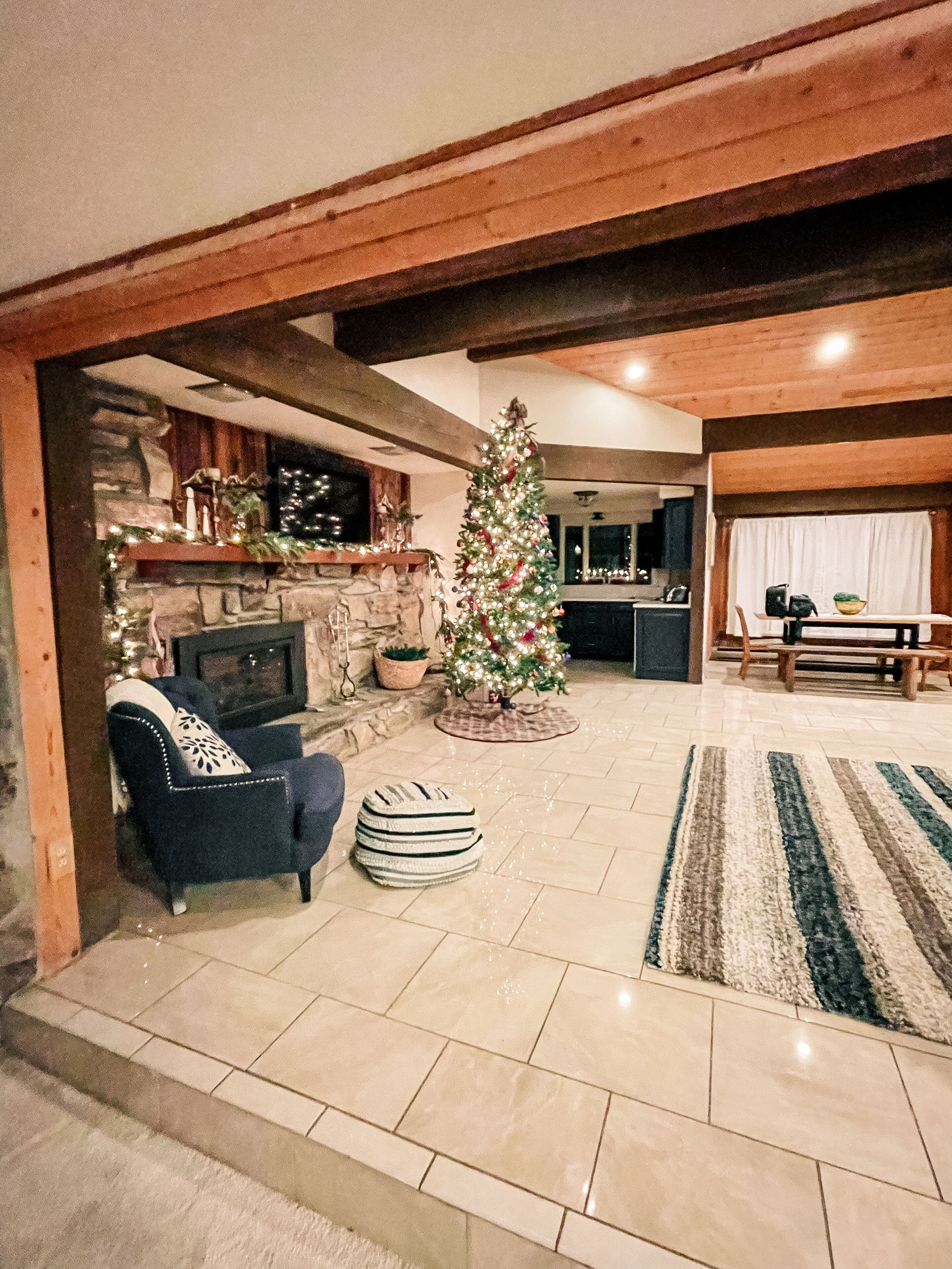 تلفزيون ذكي، مدفأة، مشغل دي في دي، مكتبة فيديو