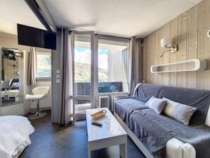1 bedroom - 5th floor, balcony, tv, 27m², Les Menuires (Les Menuires)