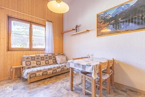 Interior - 1st floor, terrace, tv, ski locker, 30m², Aussois (Aussois)