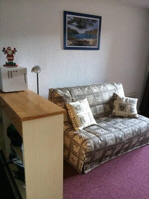 Living area - 4th floor, balcony, tv, 32m², Villard de Lans (Corrençon-en-Vercors)