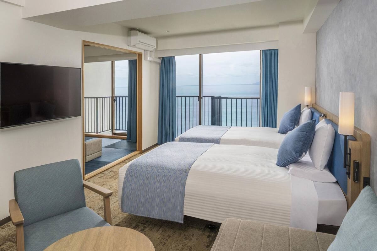 high floor japanese-western non-smoking (pets not allowed) | 1 bedroom, premium bedding, down duvets, in-room safe