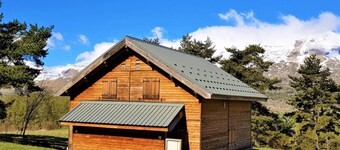 Planta baja, vista montaña, terraza, parking, tv, local para esquís, 25m², La Joue du Loup