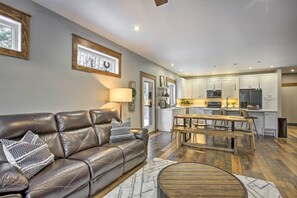TV, foosball - Michigan Ski Base: Modern Home w/ Games, Fire Pit (Interlochen)