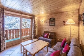TV - 50m from shops, floor -1, balcony, 46m², Méribel-Mottaret (Méribel - Les Allues)