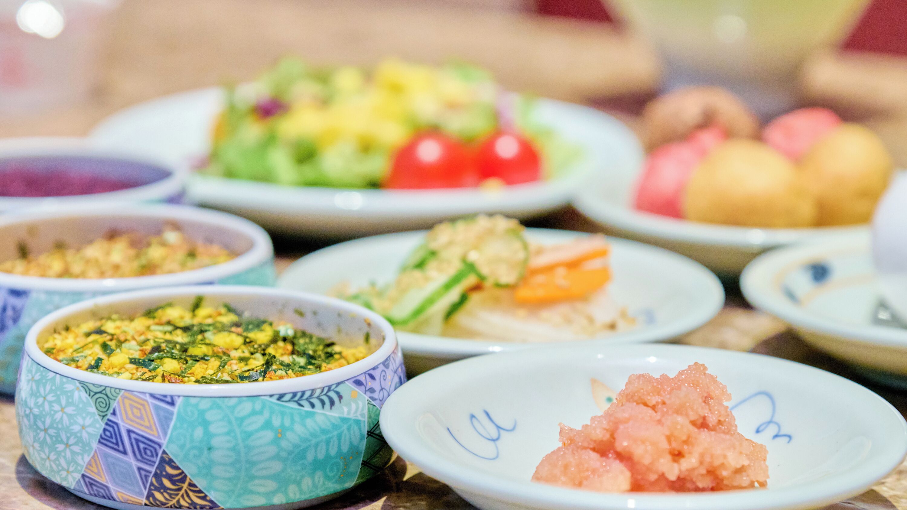 daily buffet breakfast (jpy 1400 per person)