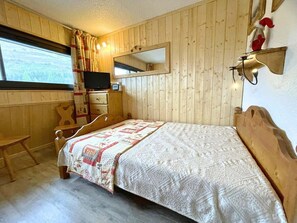 1 bedroom, WiFi - 150m from shops, 12nd floor, tv, ski locker, 39m², Les Menuires (Les Menuires)
