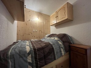 WiFi - 300m from resort center, floor -4, balcony, tv, 24m², Pra Loup (Pra Loup)