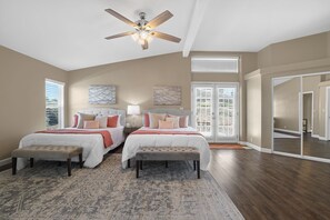 4 chambres, fer et planche à repasser, Wi-Fi gratuit, draps fournis