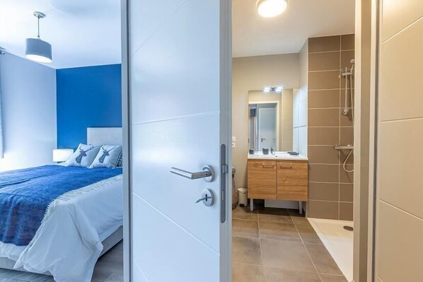 2 bedrooms, WiFi - 50m from ski slopes, 5th floor, view resort, balcony, parking, tv, ski locker, 55m², La Plagne (La Plagne)