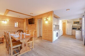 Dining - Ground floor, tv, ski locker, 70m², Aussois (Aussois)