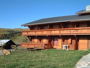 Exterior - 1st floor, view ski slopes/mountain, tv, ski locker, 14m², Les Saisies (Les Saisies)