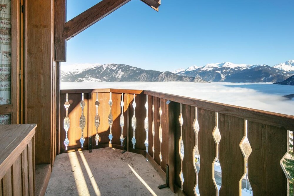 200m from ski slopes, balcony, parking, tv, ski locker, 40m², Valmorel
