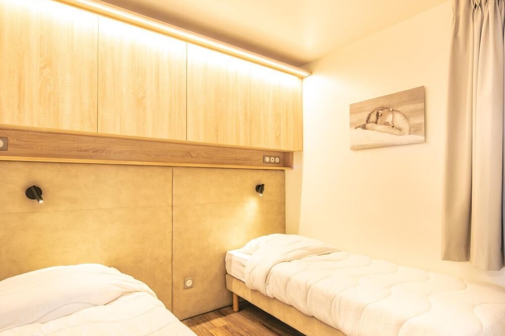 À 200m des pistes de ski, terrasse, balcon, parking, télévision, casier à ski, 32m², Valmorel