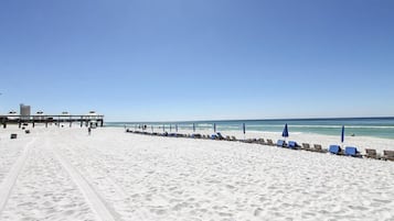 On the beach