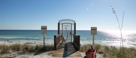 Beach nearby