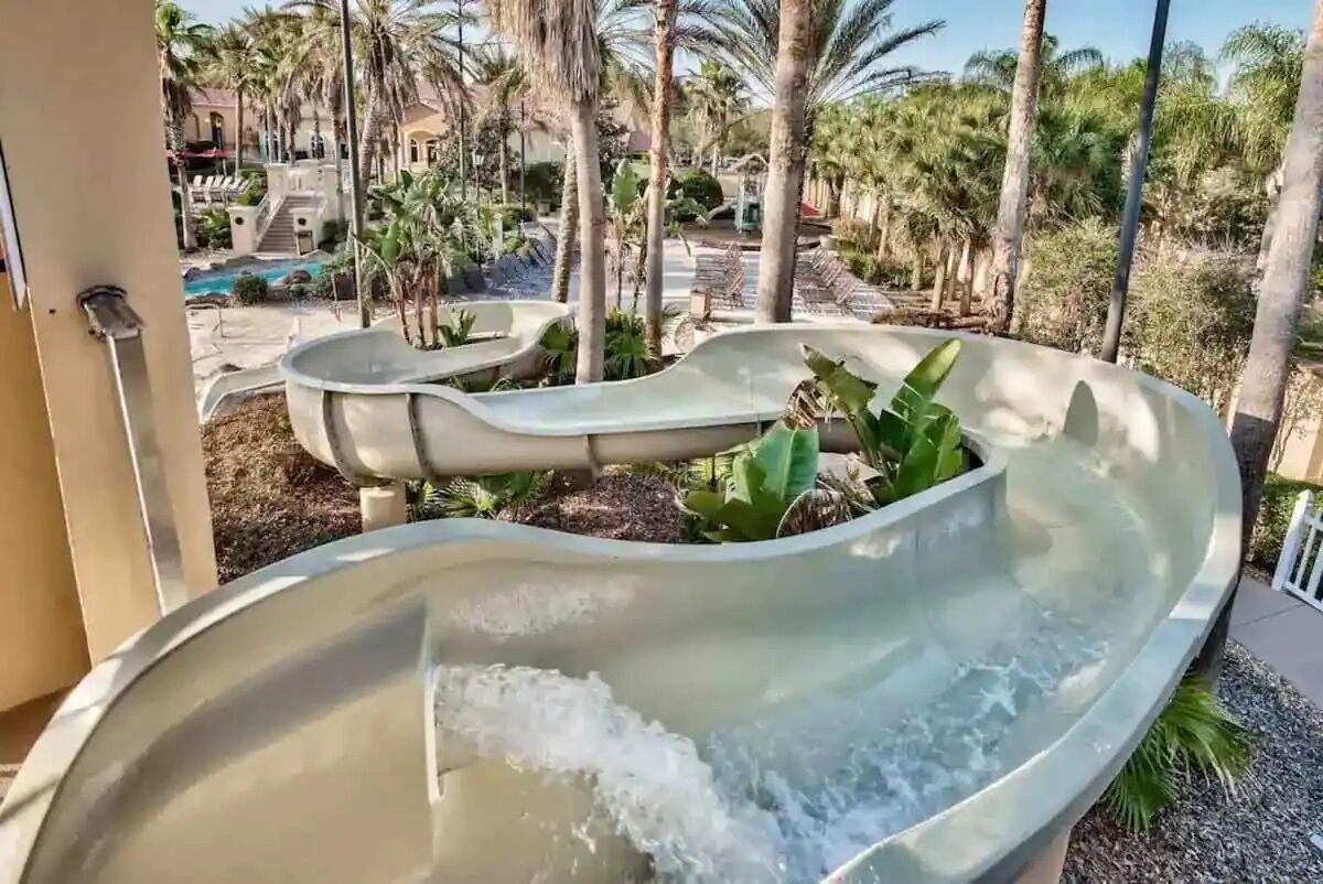 Una piscina riscaldata