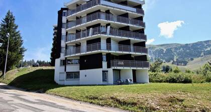 2Ăšme Ă©tage, balcon, tĂ©lĂ©vision, 35mÂČ, Chamrousse