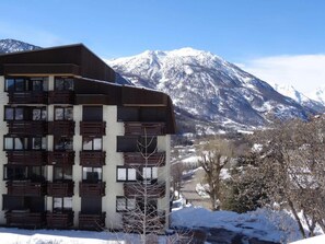 Exterior - 2nd floor, balcony, parking, tv, ski locker, 31m², Serre Chevalier (Saint-Chaffrey)