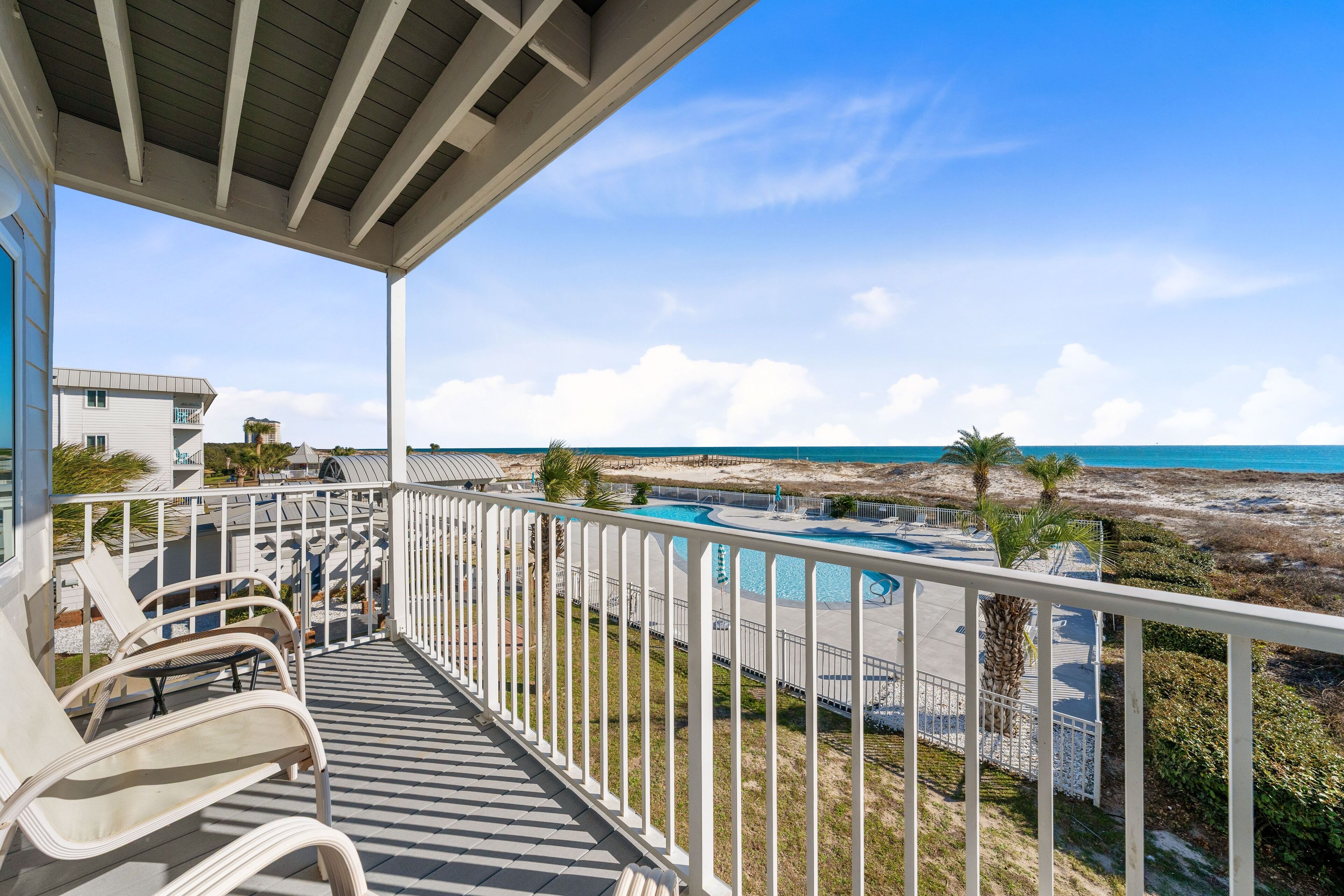 Comfort Condo, 1 Bedroom, Balcony, Beach View | Balcony