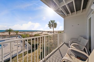 Comfort Condo, 1 Bedroom, Balcony, Beach View | Balcony