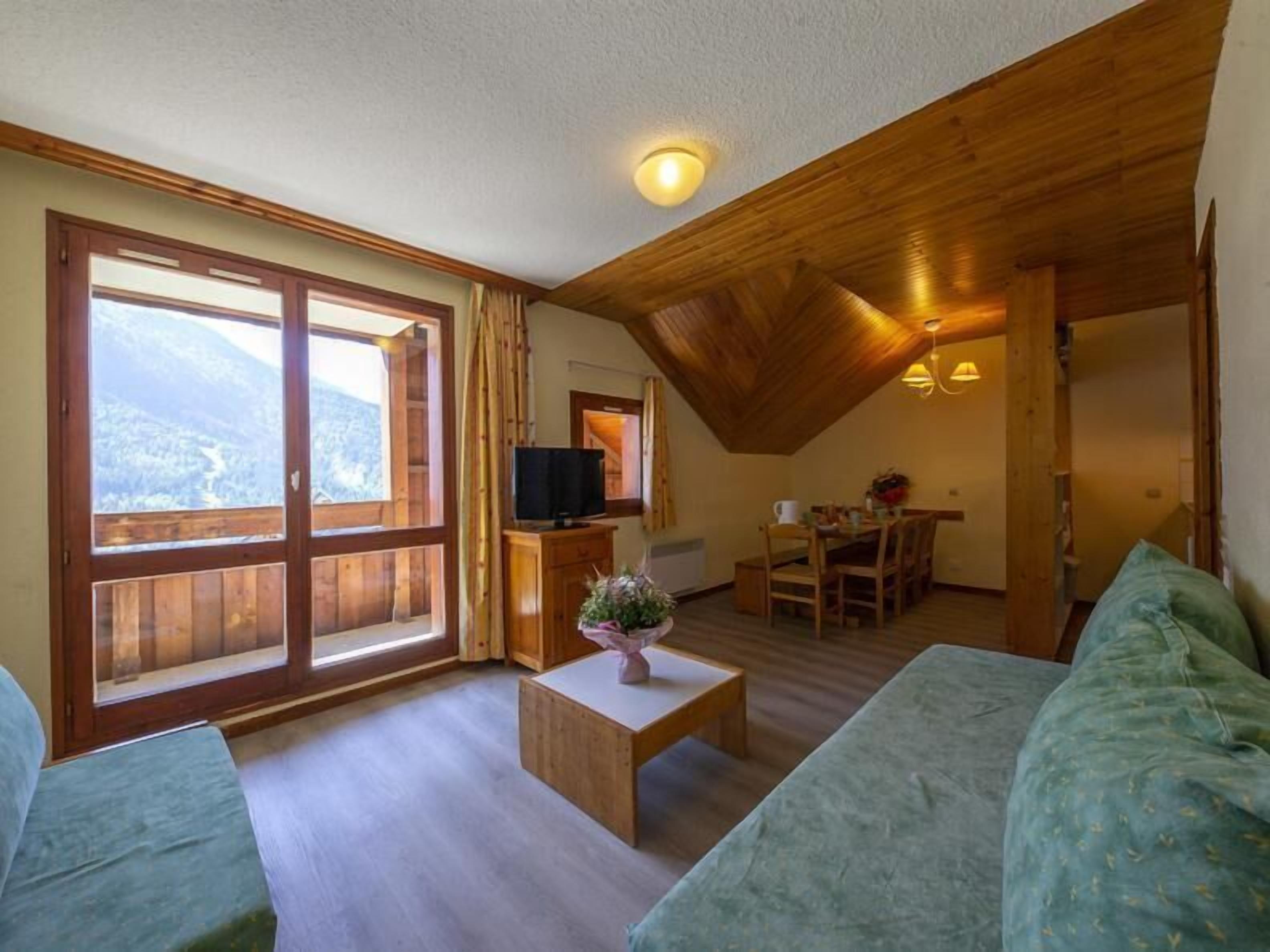 Wifi, terrasse, balcon, parking, télévision, casier à ski, 40m², Vaujany