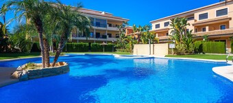 Apartment  with communal pool in Javea, Costa Blanca, Spain for 8 persons