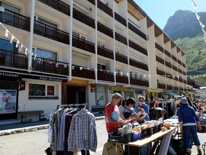 Exterior - 20m from ski slopes, 2nd floor, balcony, tv, ski locker, 29m², Tignes (Tignes)