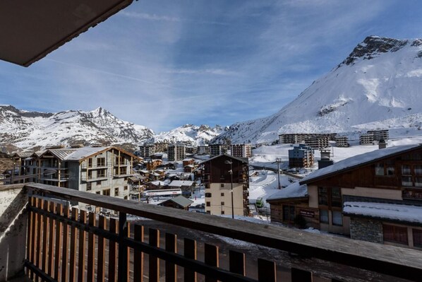 Property grounds - 1st floor, balcony, tv, ski locker, 48m², Tignes (Tignes)