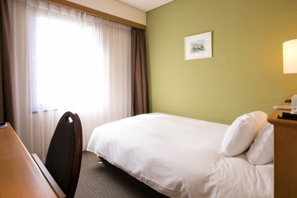 Habitación individual estándar, 1 cama individual grande | Escritorio, tabla de planchar con plancha, wifi gratis y ropa de cama