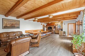 TV, fireplace - Villa Marko by Aneo Travel (Ledenice)