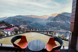 Premium Mountain View Room with Private Balcony | Terrace/patio - Regenta Resort Madhuganga Ukhimath (Ukhimath)