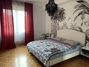 2 Schlafzimmer, Bügeleisen/Bügelbrett, WLAN, Bettwäsche