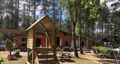 Chalet in Antwerp near Bobbejaanland Park