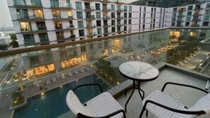 Premium Apartment | View from room - SuperHost - Spacious Apartment With Balcony In Sobha Hartland (Dubai)