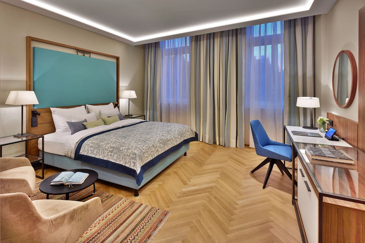 Superior Double Room | Down duvets, minibar, in-room safe, desk