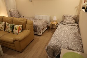4 bedrooms, iron/ironing board, travel cot, free WiFi