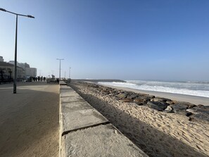 Vue sur la plage/l’océan