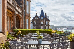 Terrace/patio - No17 The Promenade (Oban)