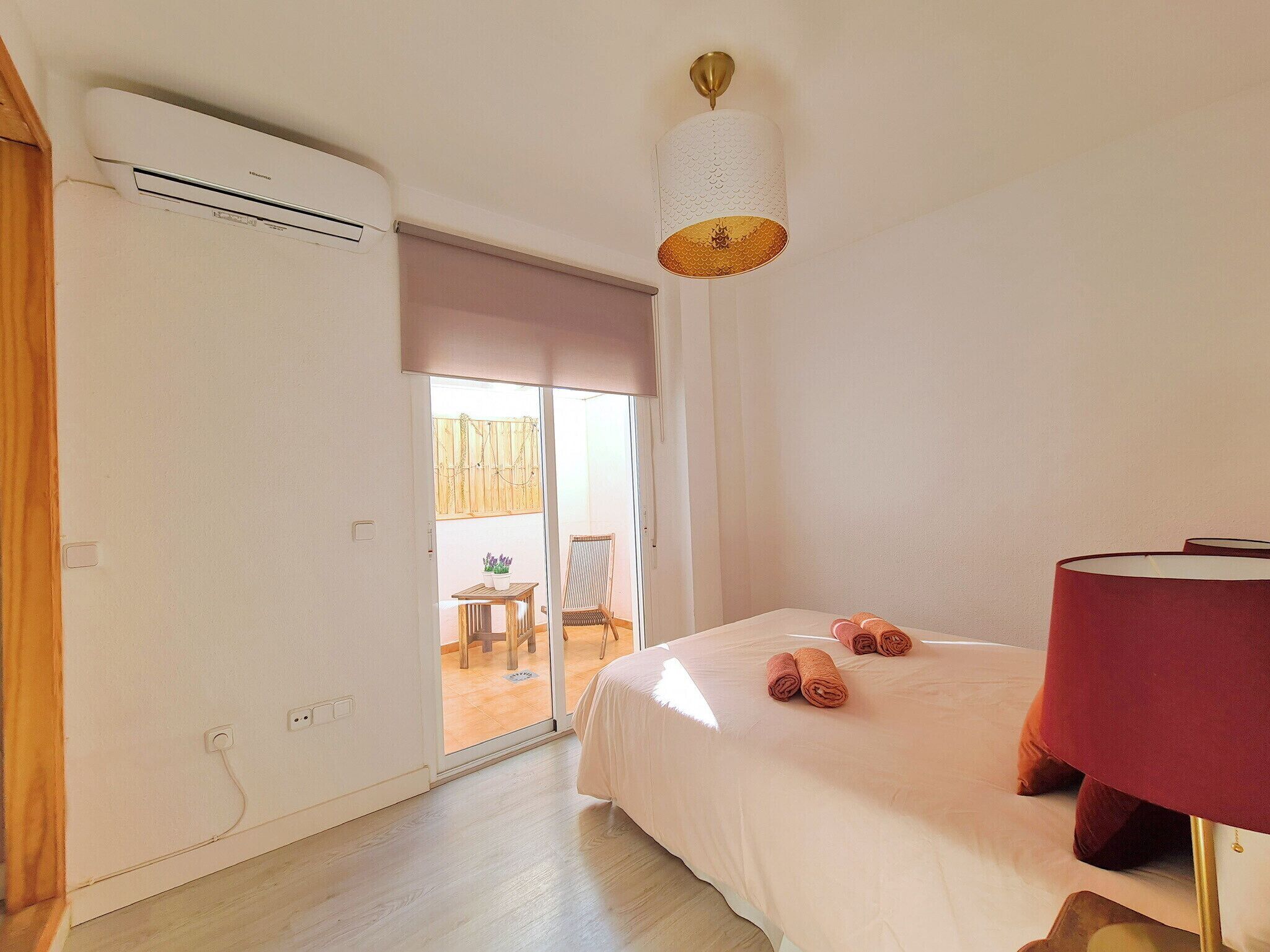 2 bedrooms, iron/ironing board, travel crib, free WiFi