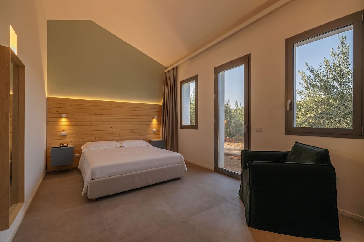 Literie de qualité supérieure, couette en duvet d'oie, minibar