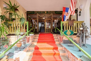 Fachada de la propiedad