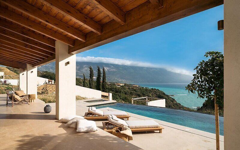 Thalassa Two Bedroom Villa with outdoor private pool and sea view | Pool | Seasonal outdoor pool