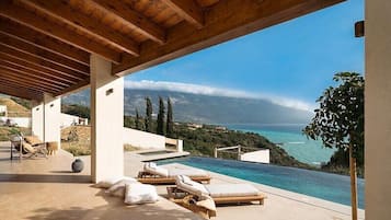 Thalassa Two Bedroom Villa with outdoor private pool and sea view | Pool | Seasonal outdoor pool