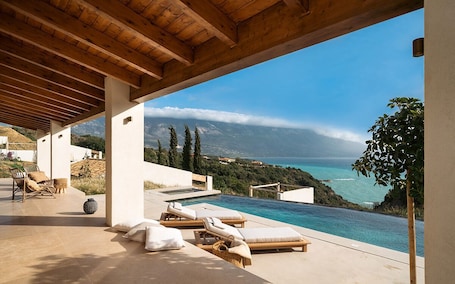 Thalassa Two Bedroom Villa with outdoor private pool and sea view | View from room