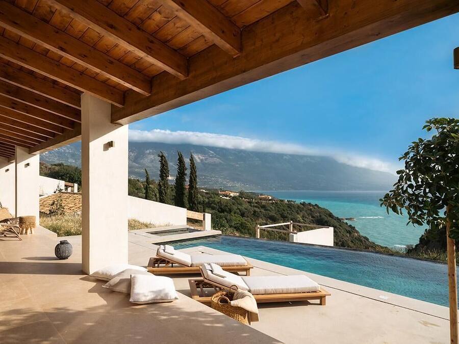 Thalassa Two Bedroom Villa with outdoor private pool and sea view | Pool