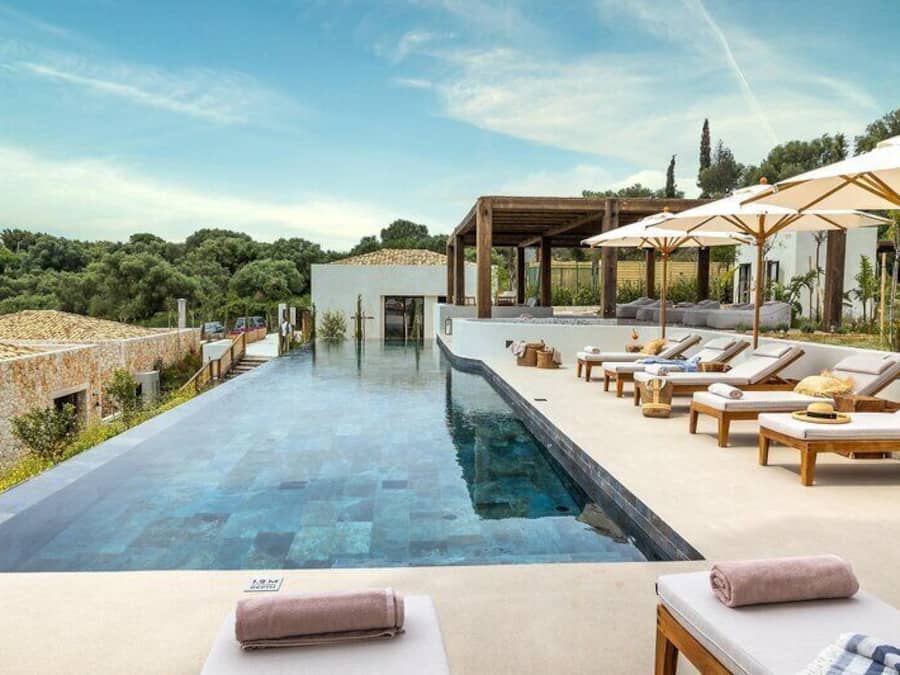 Seasonal outdoor pool