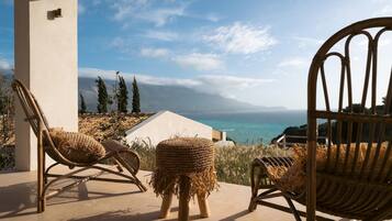 Thalassa Two Bedroom Villa with outdoor private pool and sea view | Terrace/patio